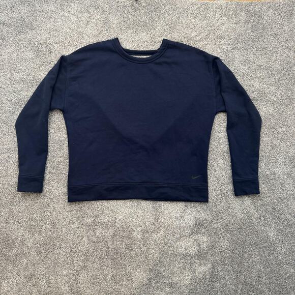 Nike Sweatshirt Womens Small Crewneck Pullover Versa Open Back 938901-451 - Picture 9 of 11